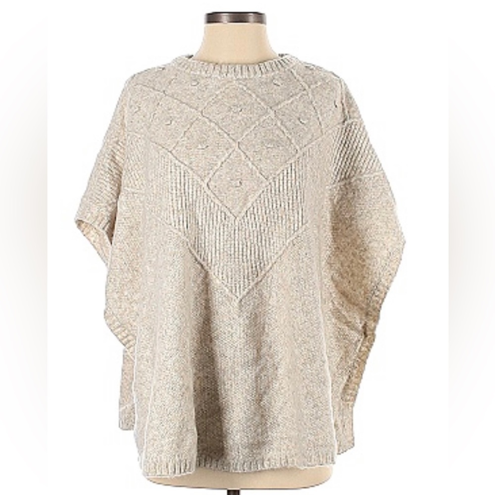 Loft poncho- brand new!